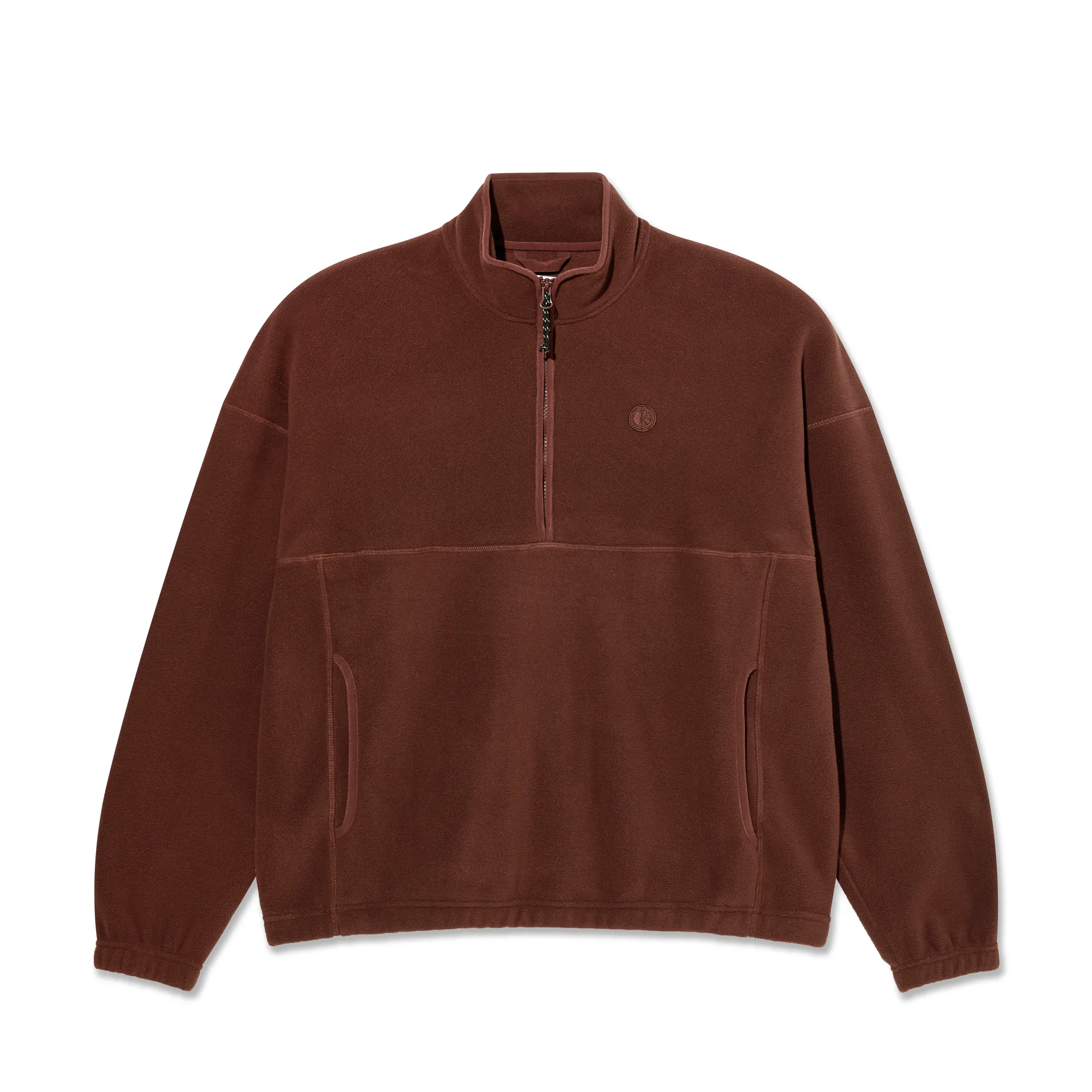 Ivan Half Zip Sweater - Wine sold by Polar Skate
