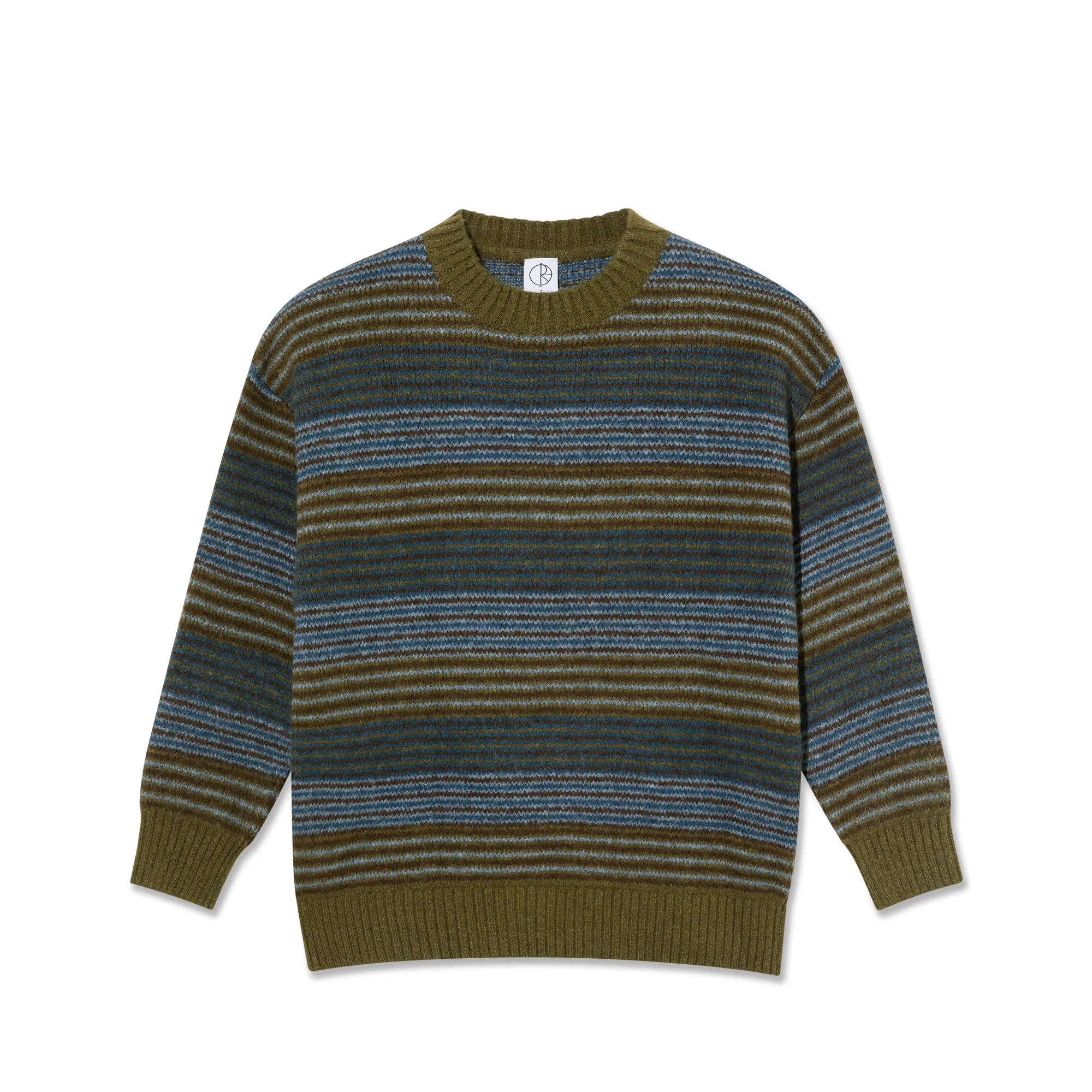 George Sweater - Blue Green Stripe sold by Polar Skate