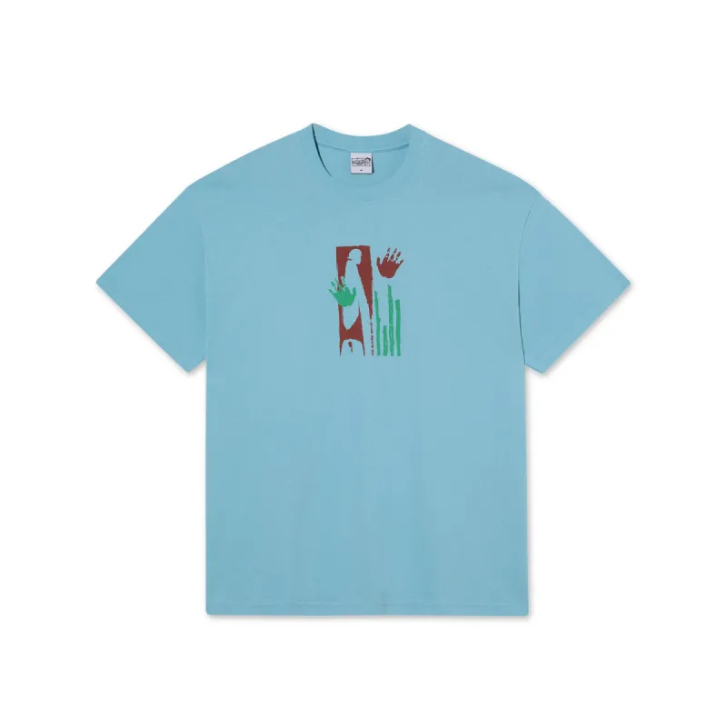 Tee | Sitting Hands - Sky Blue sold by Polar Skate