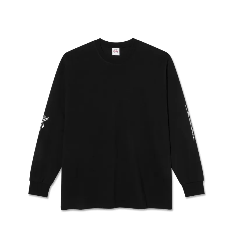 LS Tee | Sad at Times - Black sold by Polar Skate