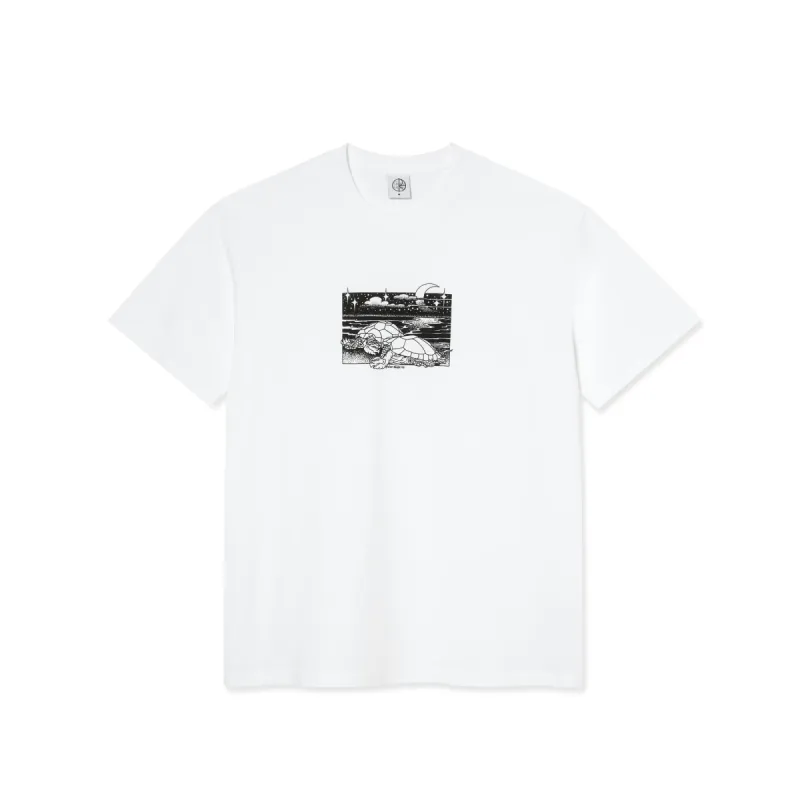 Tee | Turtle Town - White sold by Polar Skate