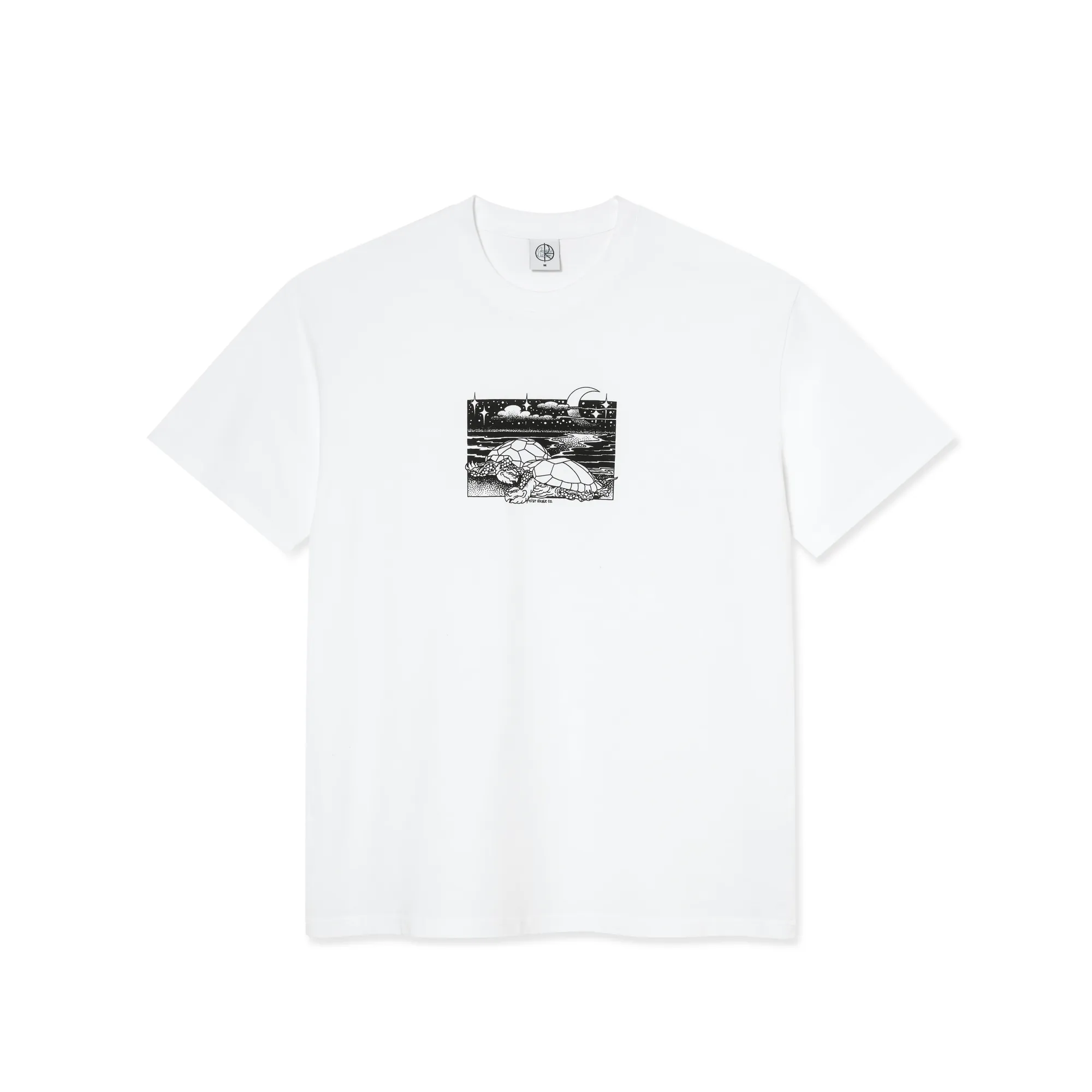 Tee | Turtle Town - White sold by Polar Skate