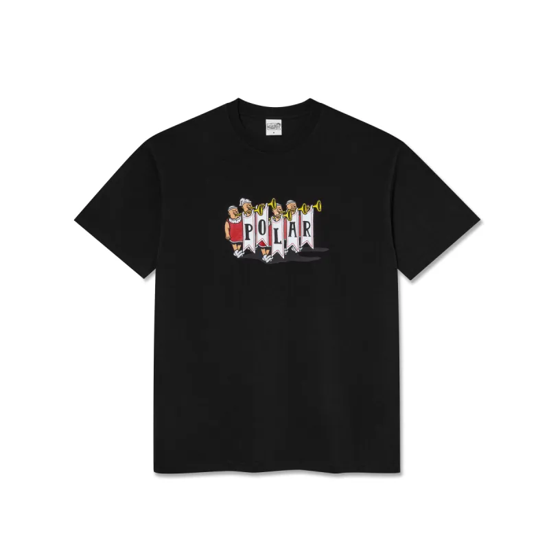 Tee | Trumpets - Black sold by Polar Skate