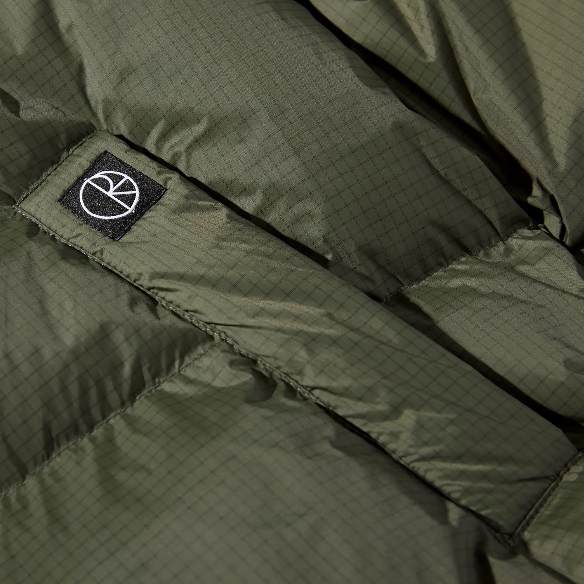 Soft Puffer Jacket | Ripstop - Grey Green sold by Polar Skate product image thumbnail 5