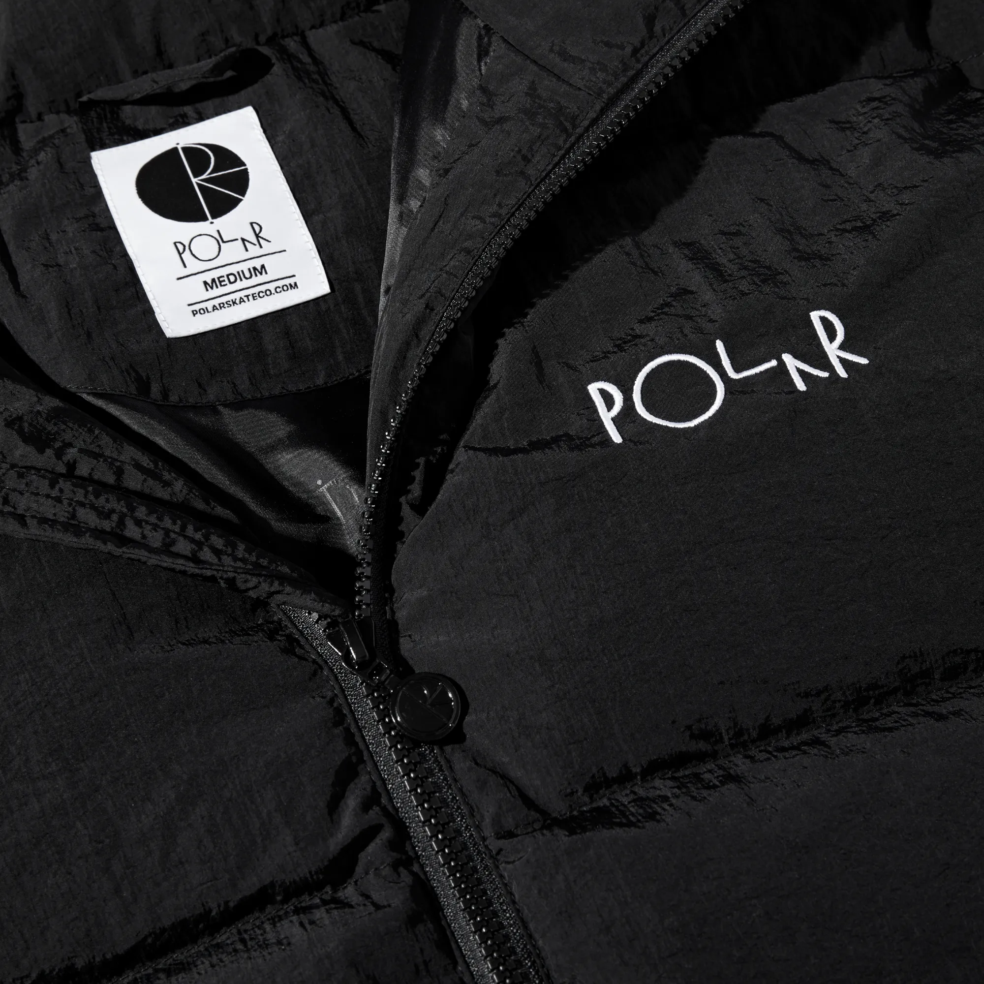 Pocket Puffer Jacket - Black sold by Polar Skate product image thumbnail 4