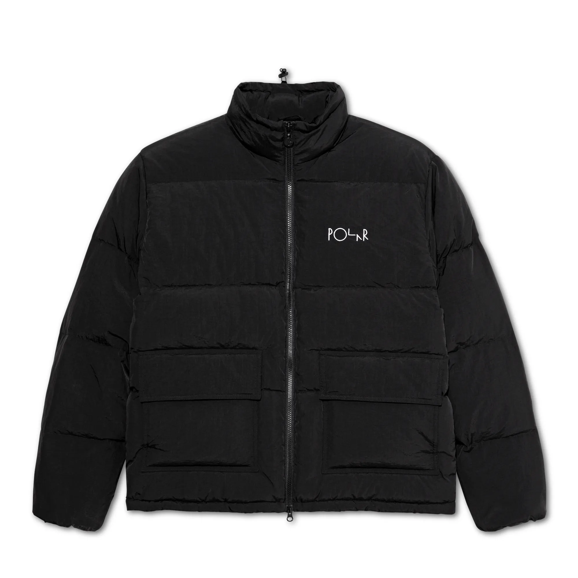 Pocket Puffer Jacket - Black sold by Polar Skate