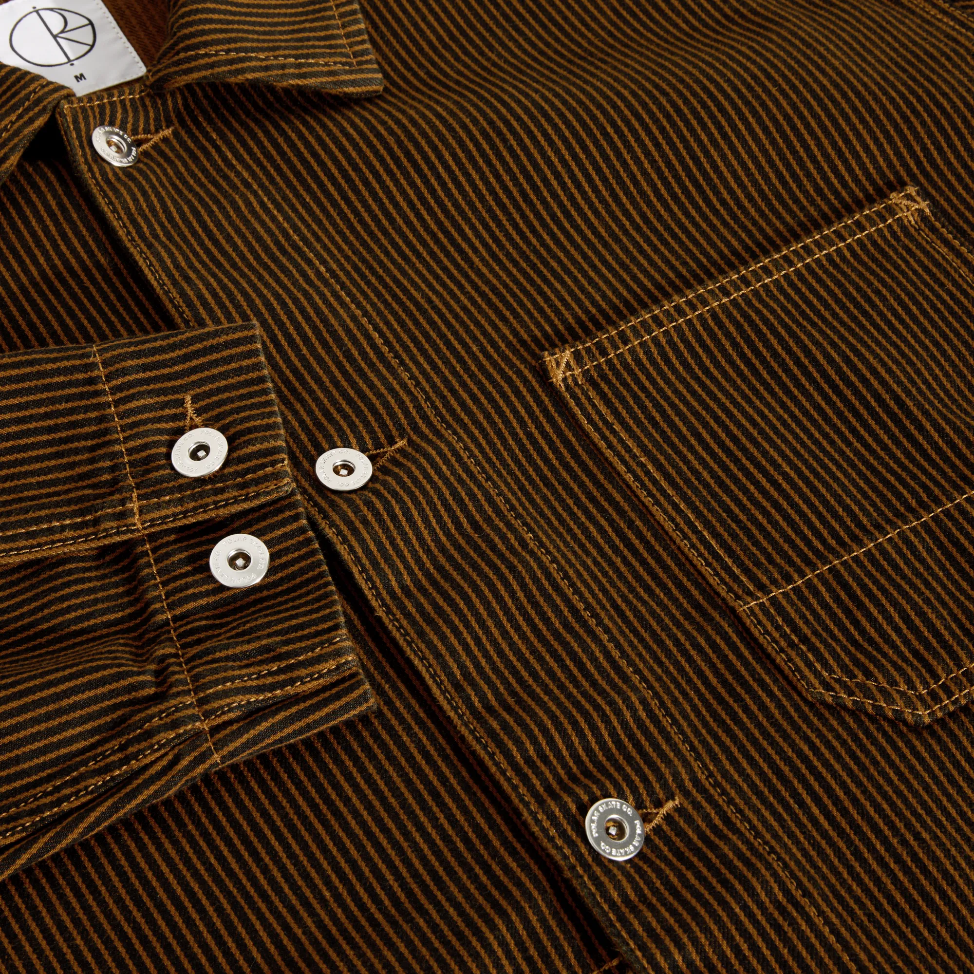 Ezra Jacket | Hickory Stripe - Rust sold by Polar Skate product image thumbnail 3