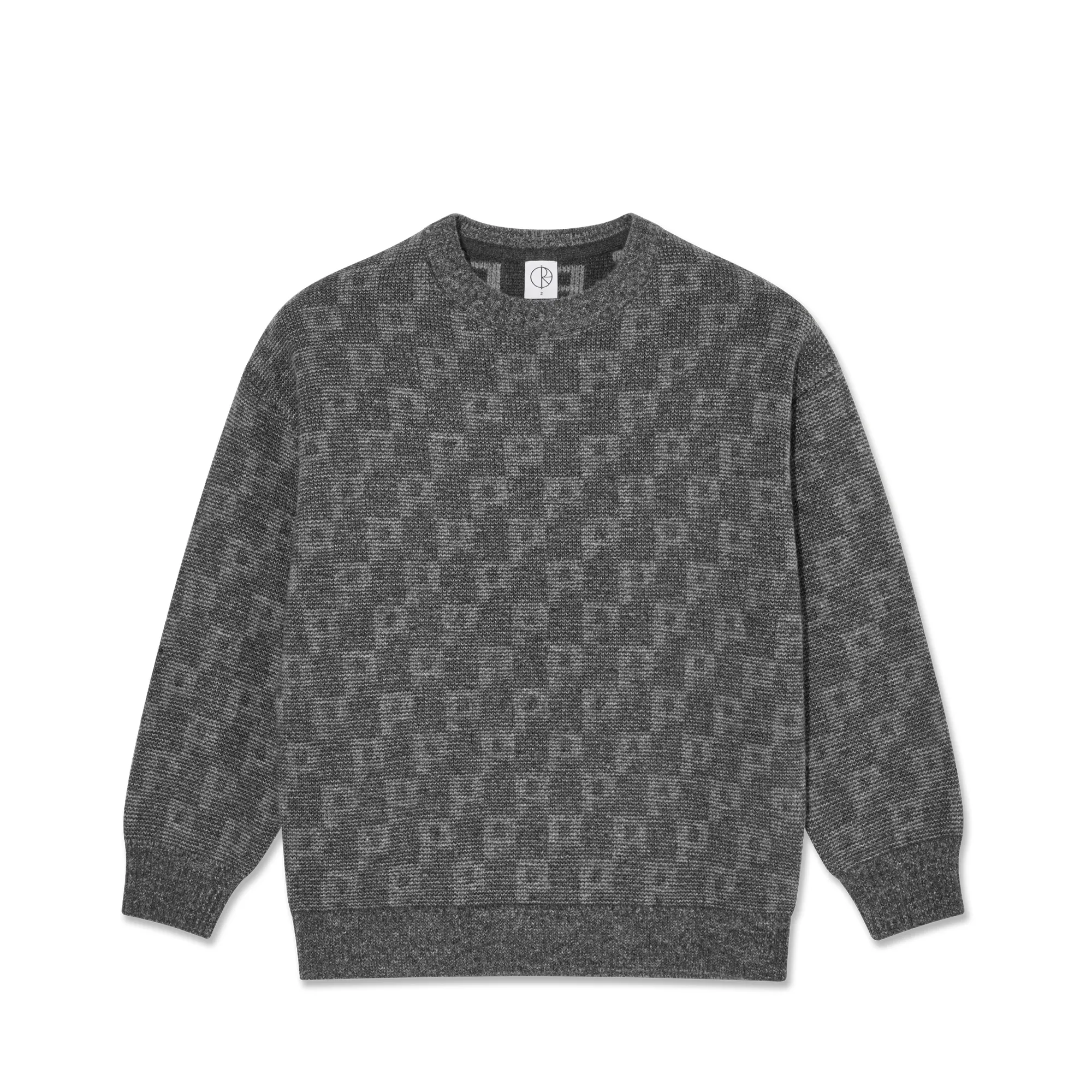 George Sweater | P Pattern - Grey sold by Polar Skate