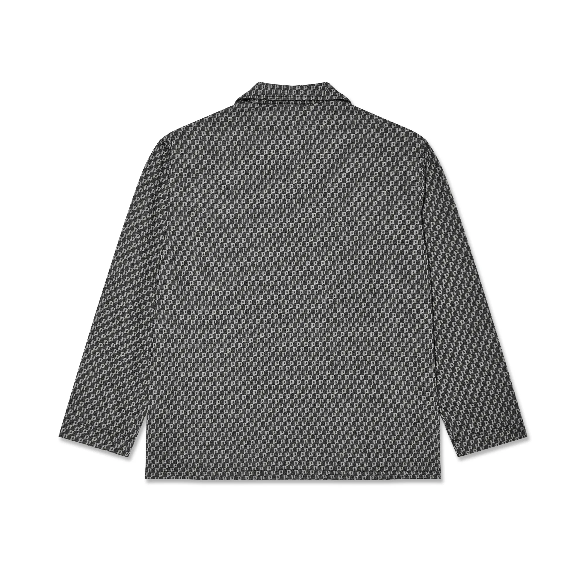 Pyjama LS Shirt | P Pattern - Black / White sold by Polar Skate product image thumbnail 2