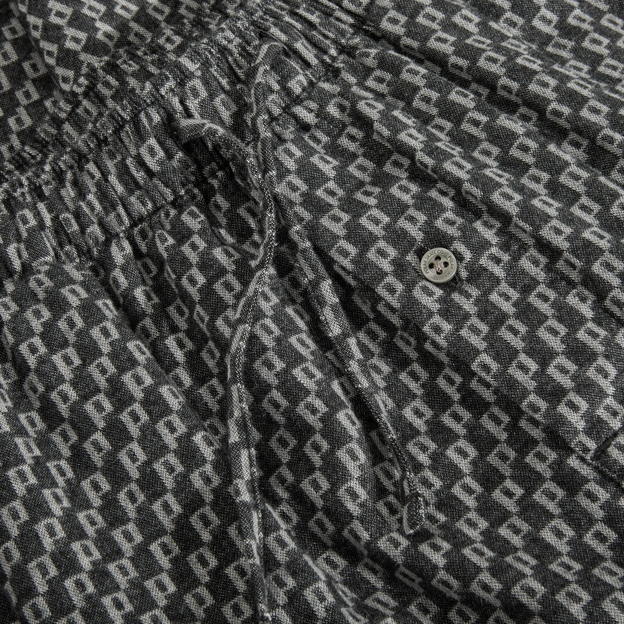 Pyjama Pants | P Pattern - Black / White sold by Polar Skate product image thumbnail 4