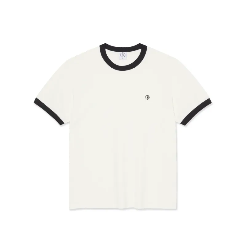 Ringer Tee - Cloud White / Navy sold by Polar Skate