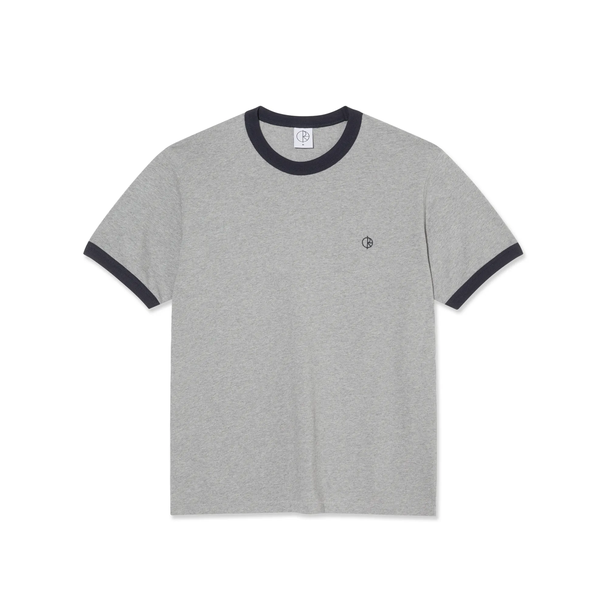 Ringer Tee - Heather Grey / Navy sold by Polar Skate