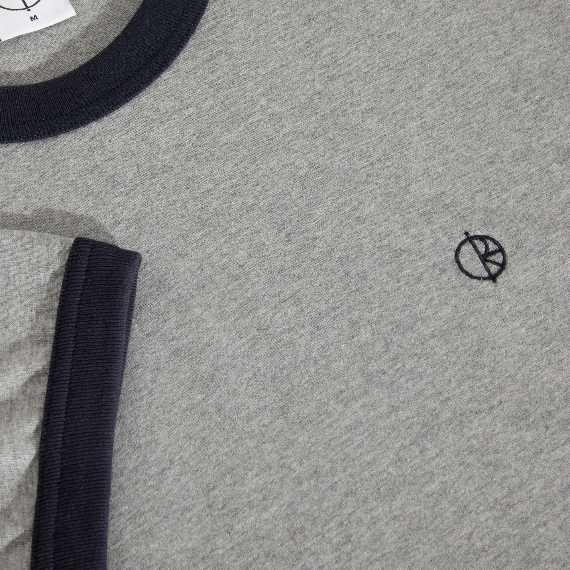 Ringer Tee - Heather Grey / Navy sold by Polar Skate product image thumbnail 3