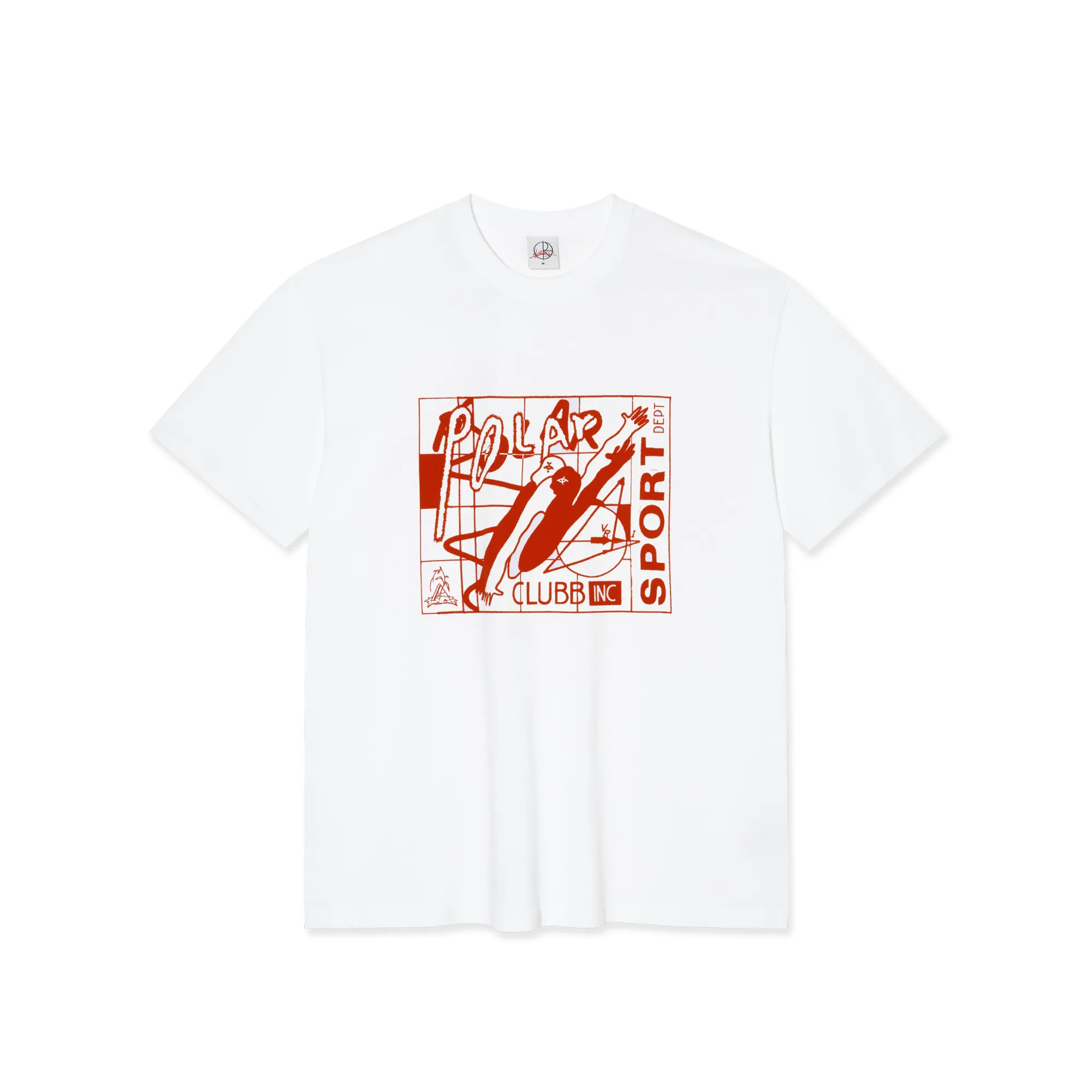Tee | Clubb Inc - White sold by Polar Skate
