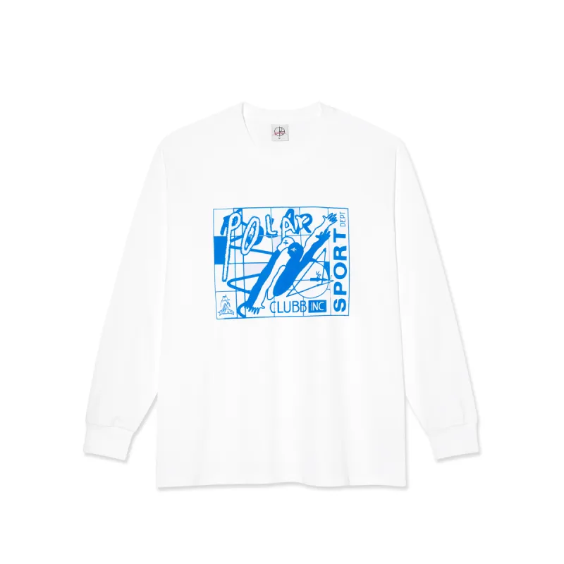 LS Tee | Clubb Inc - White sold by Polar Skate