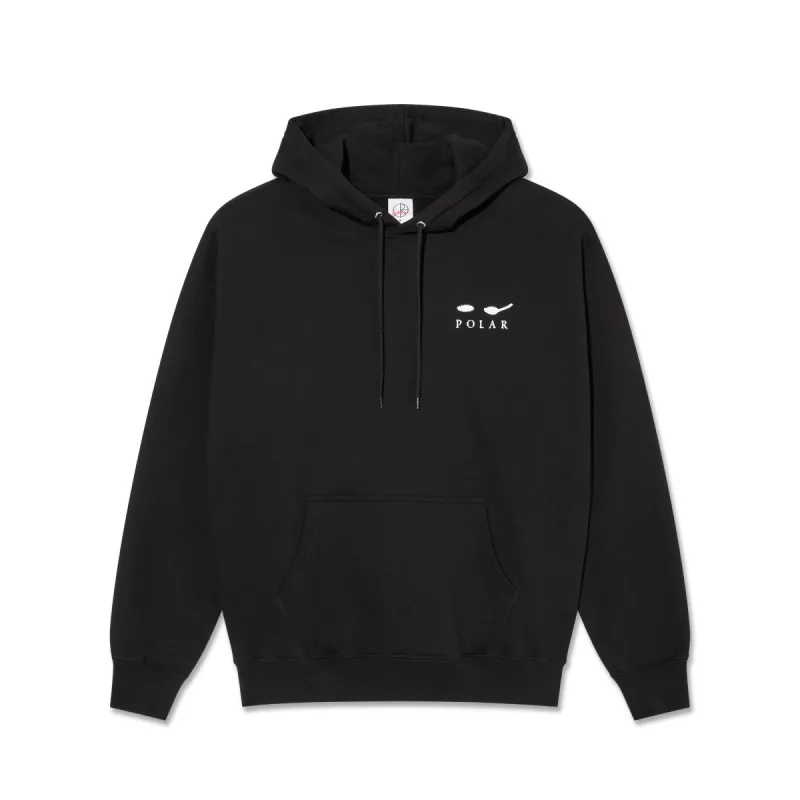 Dave Hoodie | Discotheque - Black sold by Polar Skate