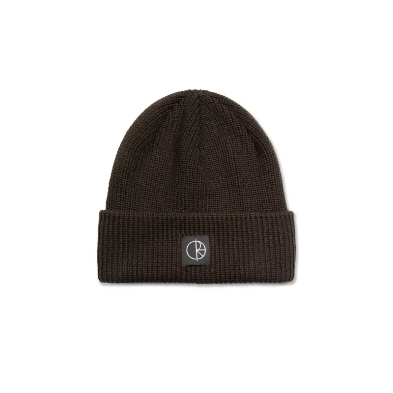 Double Fold Merino Beanie - Brown sold by Polar Skate