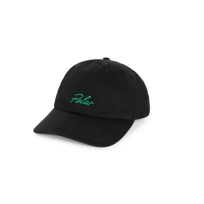 Sai Cap | Varsity Logo - Black/Emerald sold by Polar Skate