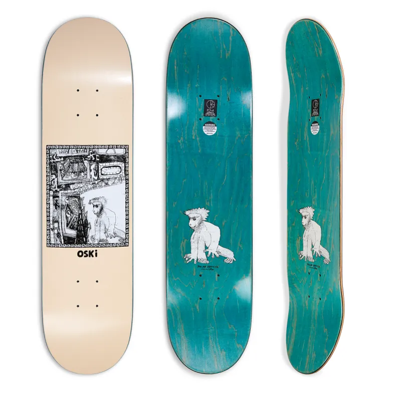 Deck | Oskar Rozenberg - Gorilla King - Cream sold by Polar Skate