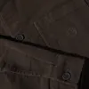 Theodore Overshirt | Brushed Twill - Brown sold by Polar Skate