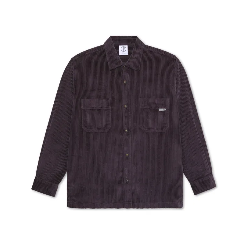 Cord Shirt - Dark Violet sold by Polar Skate