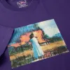 Tee | Burning World - Purple sold by Polar Skate
