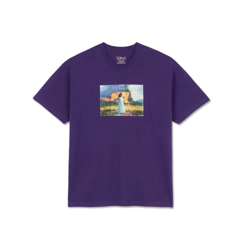 Tee | Burning World - Purple sold by Polar Skate