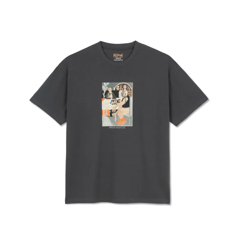 Tee | Tea Riders - Graphite sold by Polar Skate