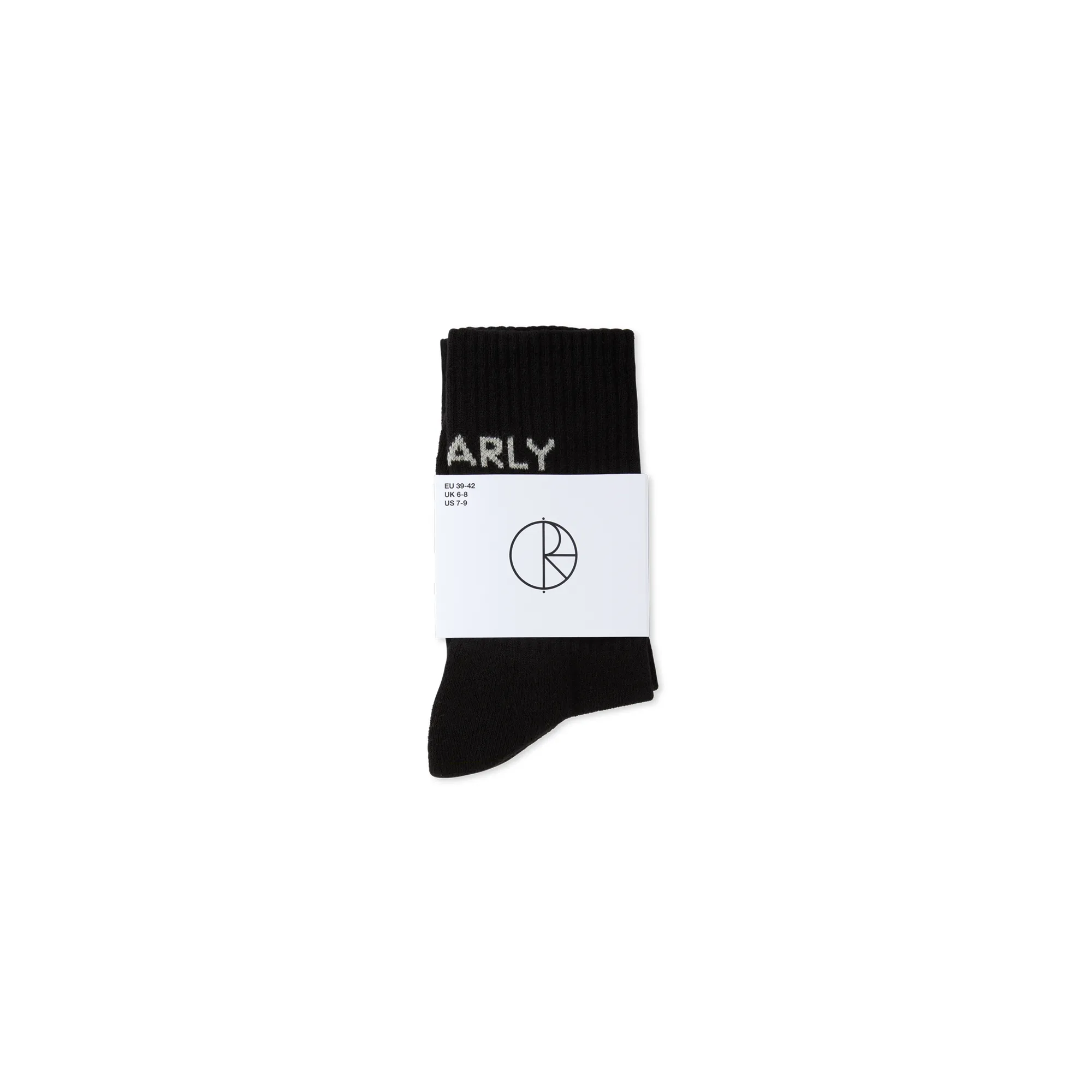 Rib Socks | Gnarly Huh! - Black sold by Polar Skate product image thumbnail 2