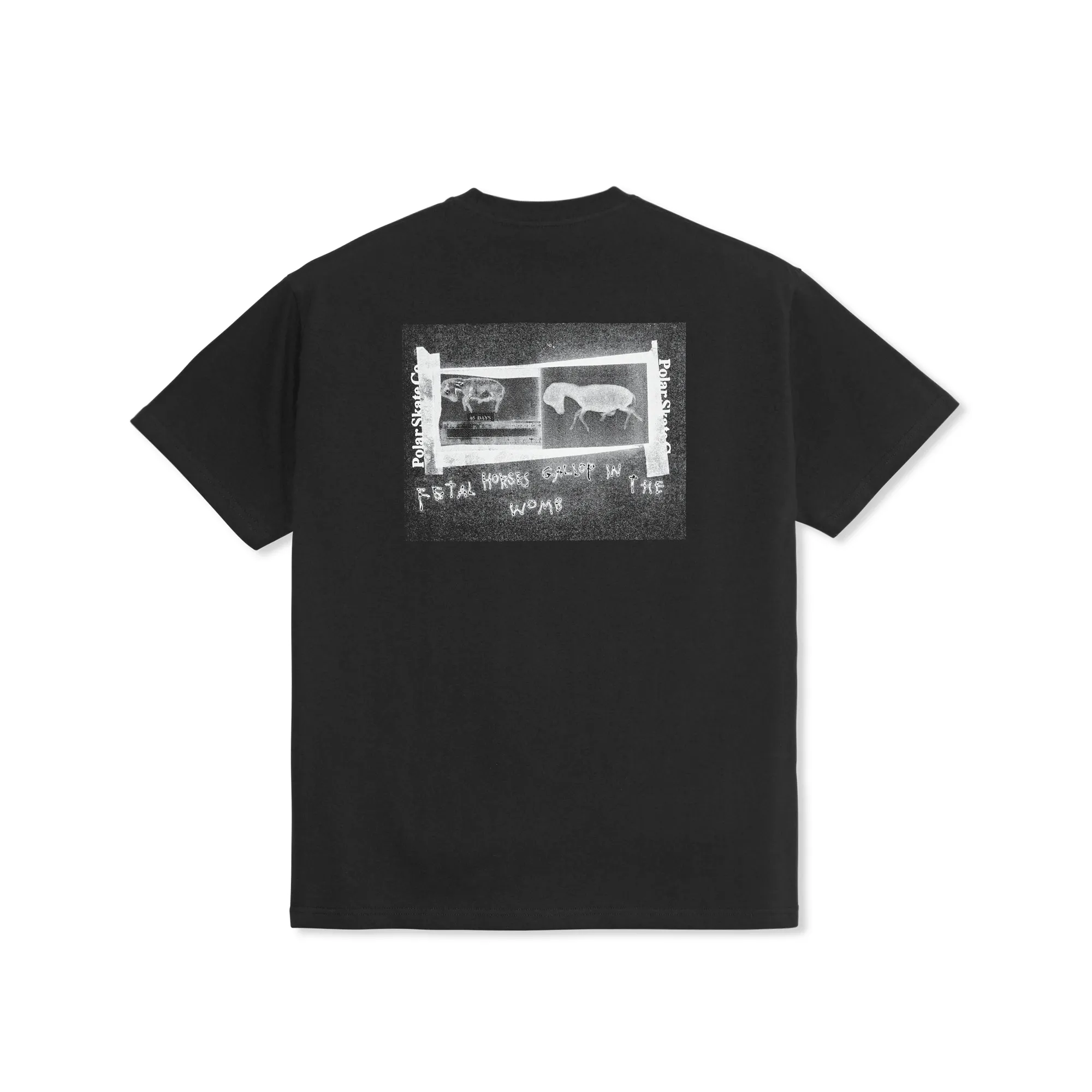 Tee | Beautiful Horses - Black sold by Polar Skate product image thumbnail 2