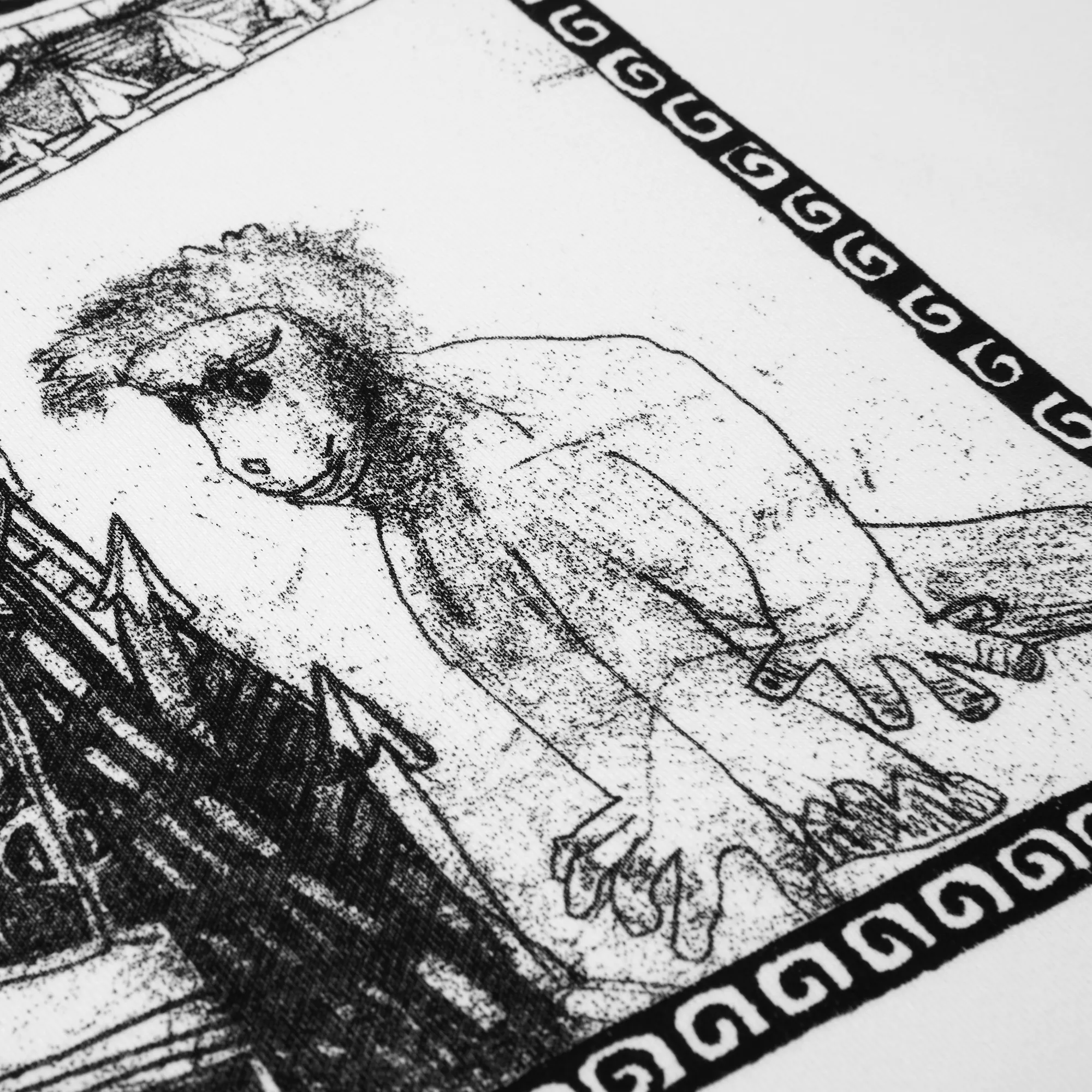 Dave Hoodie | Gorilla King - White sold by Polar Skate product image thumbnail 3