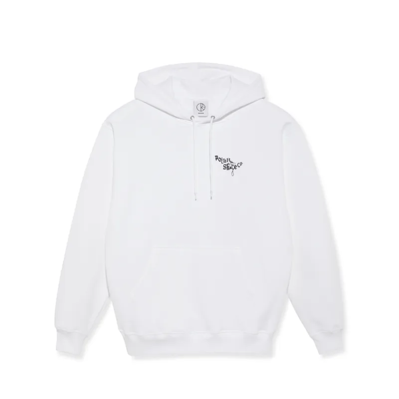 Dave Hoodie | Gorilla King - White sold by Polar Skate