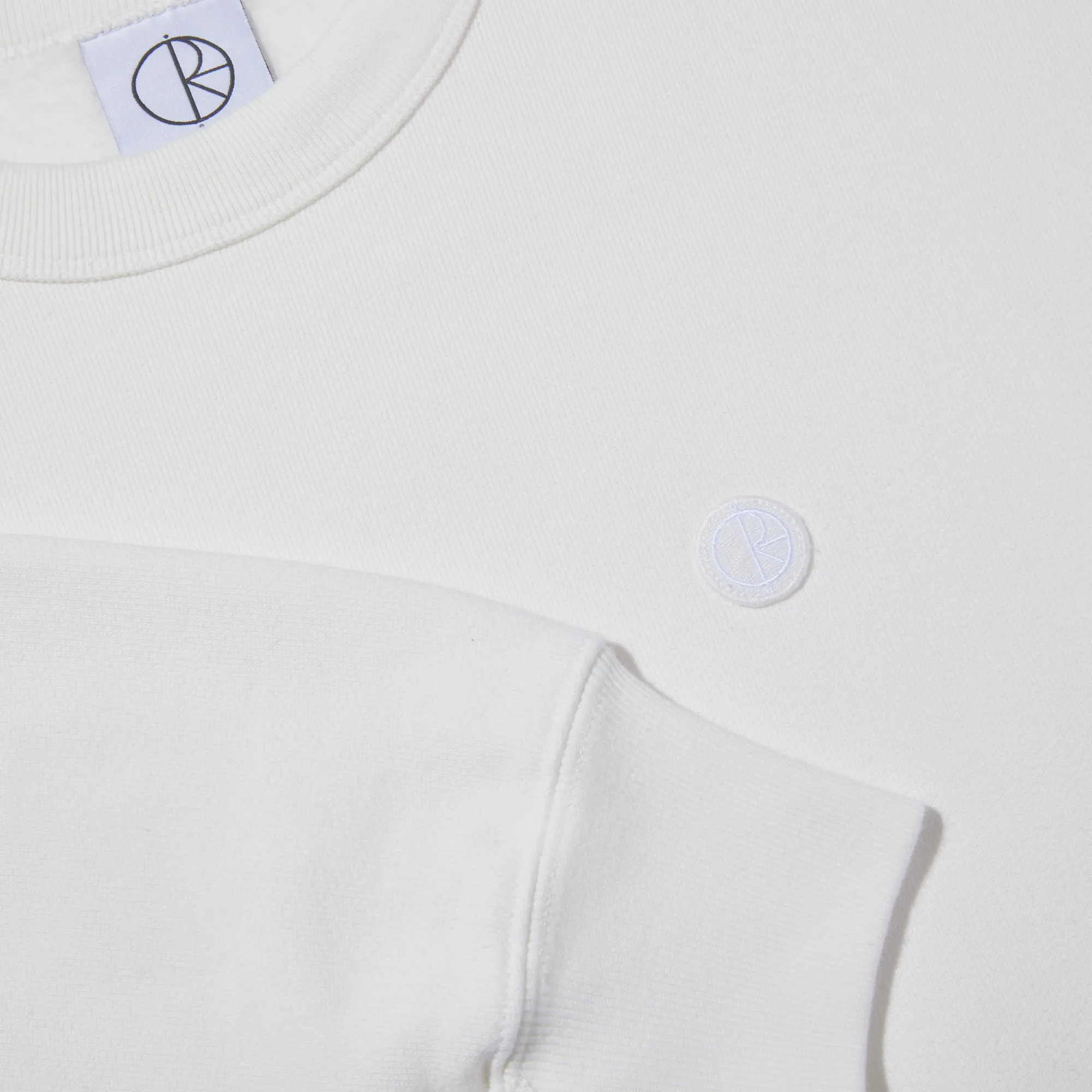 Ed Crewneck | Patch - Cloud White sold by Polar Skate product image thumbnail 3
