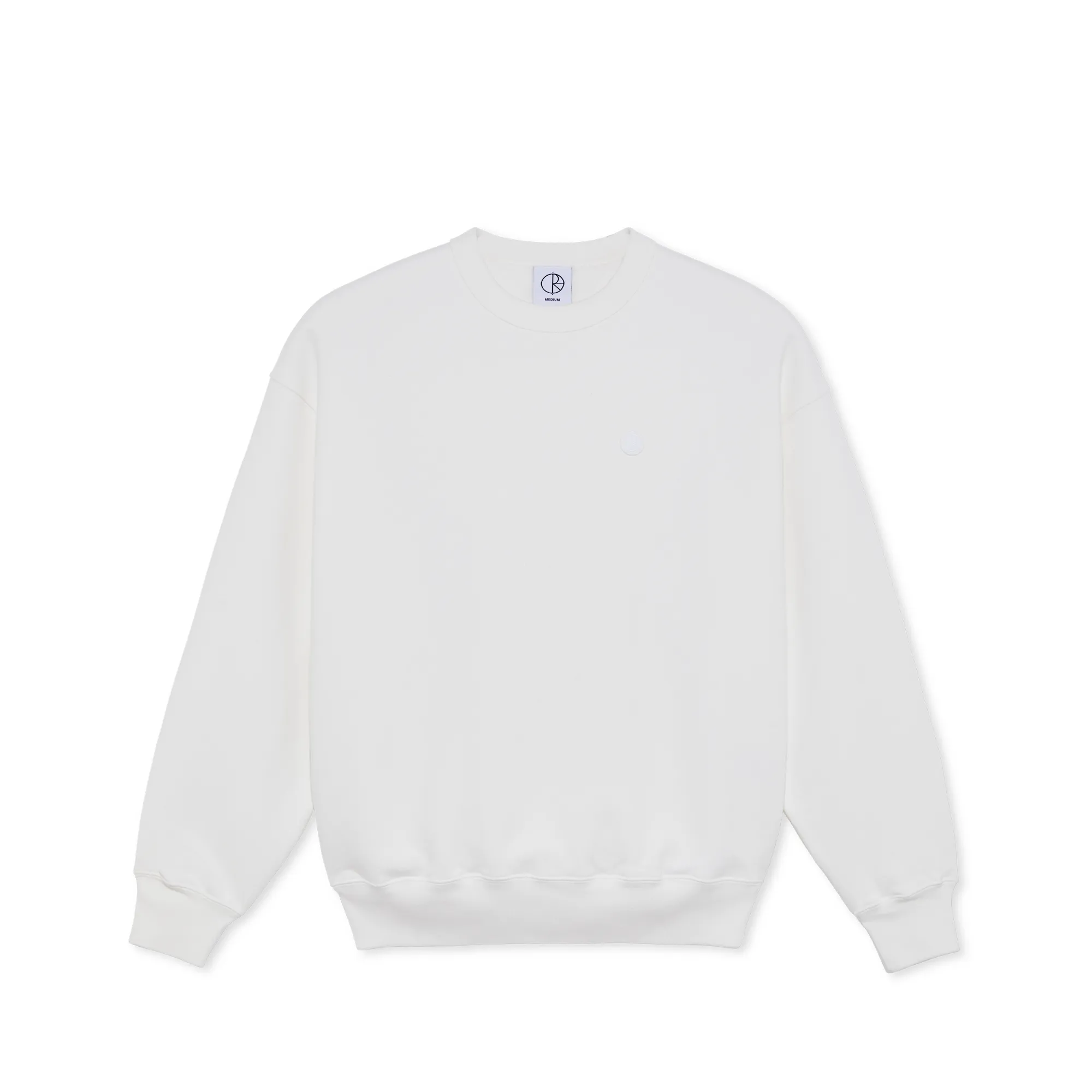 Ed Crewneck | Patch - Cloud White sold by Polar Skate