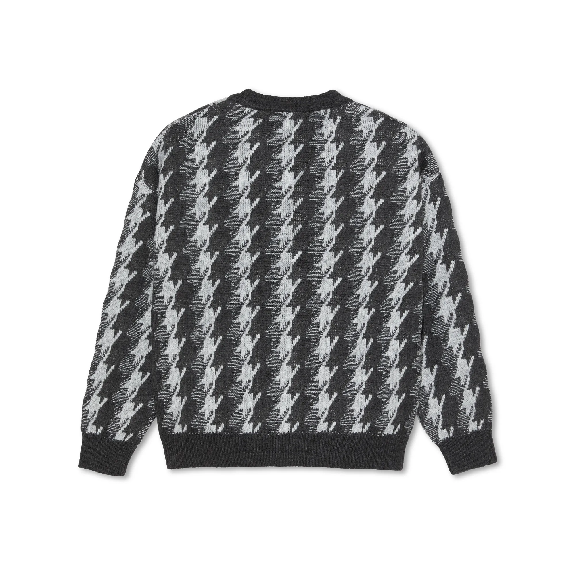 Louis Cardigan | Houndstooth - Grey sold by Polar Skate product image thumbnail 2