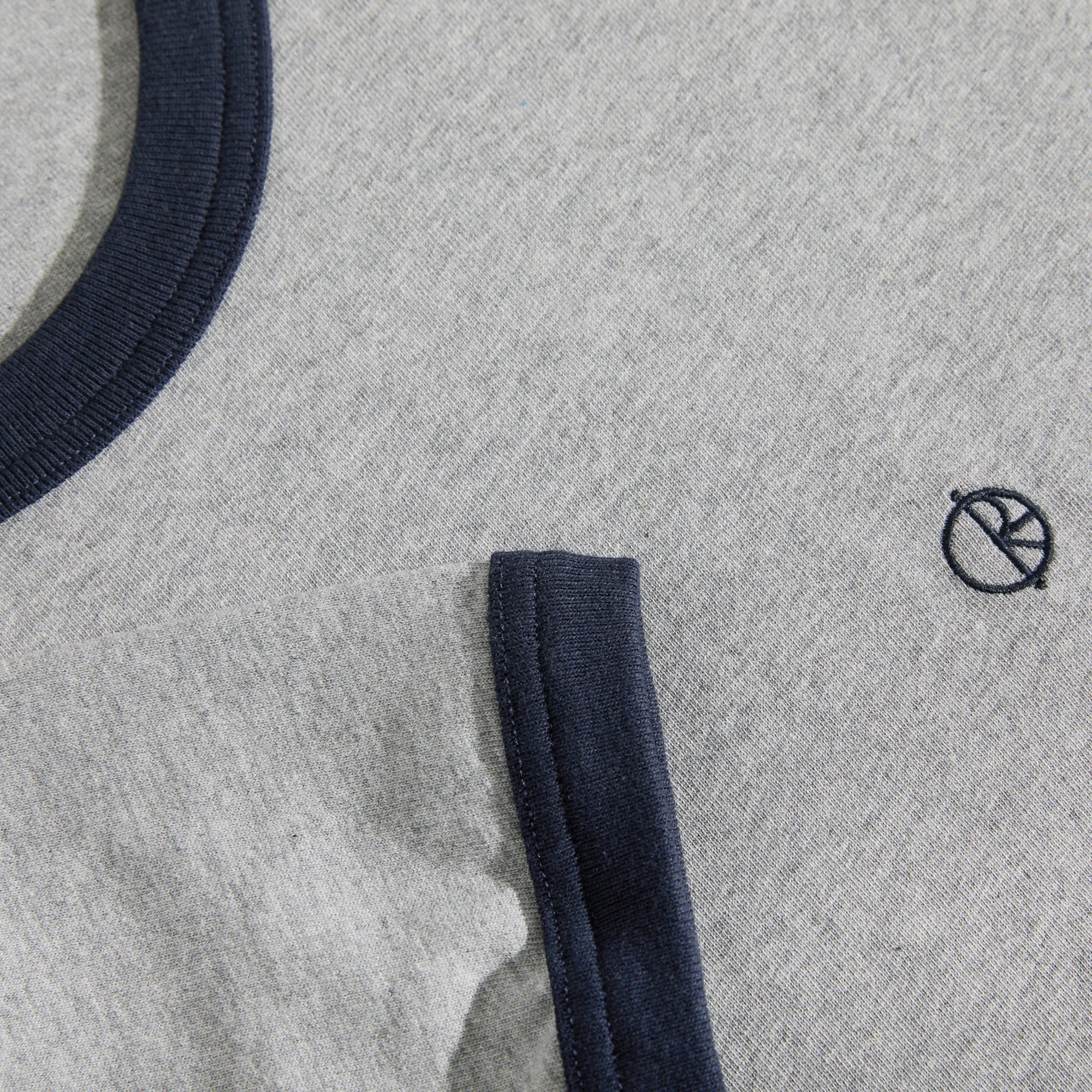 Ringer Tee - Heather Grey / Navy sold by Polar Skate product image thumbnail 3
