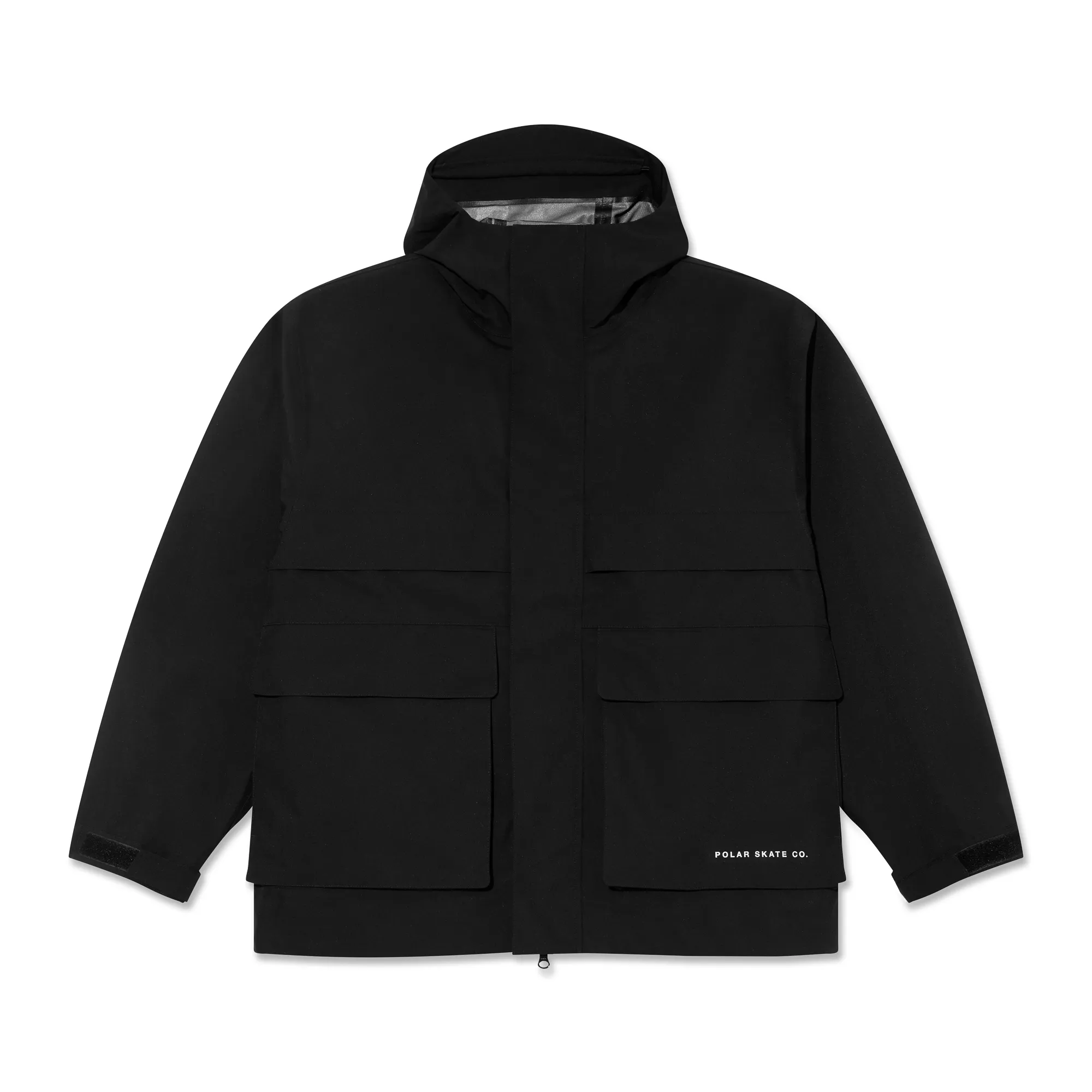 Cargo Shell Jacket - Black sold by Polar Skate