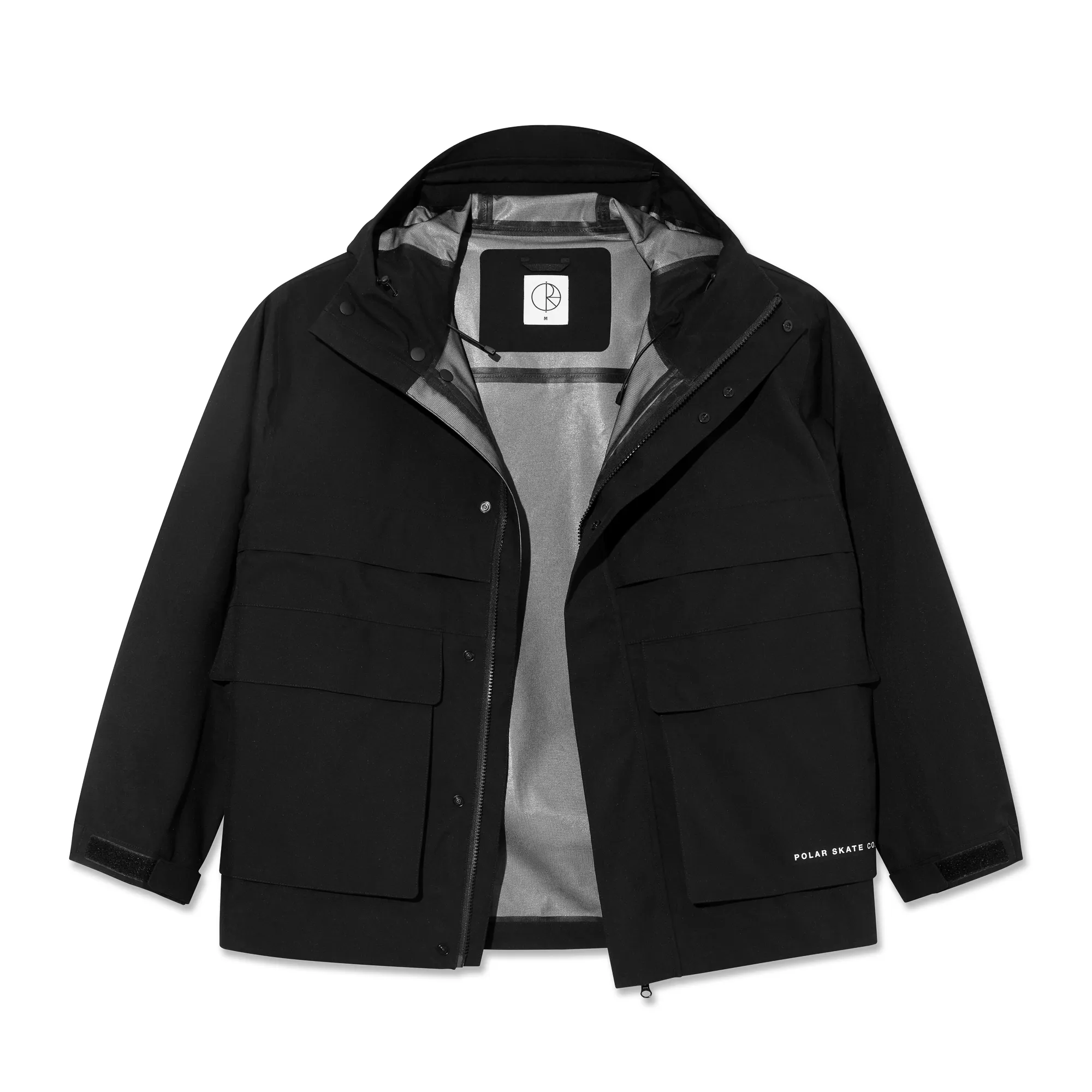 Cargo Shell Jacket - Black sold by Polar Skate product image thumbnail 3