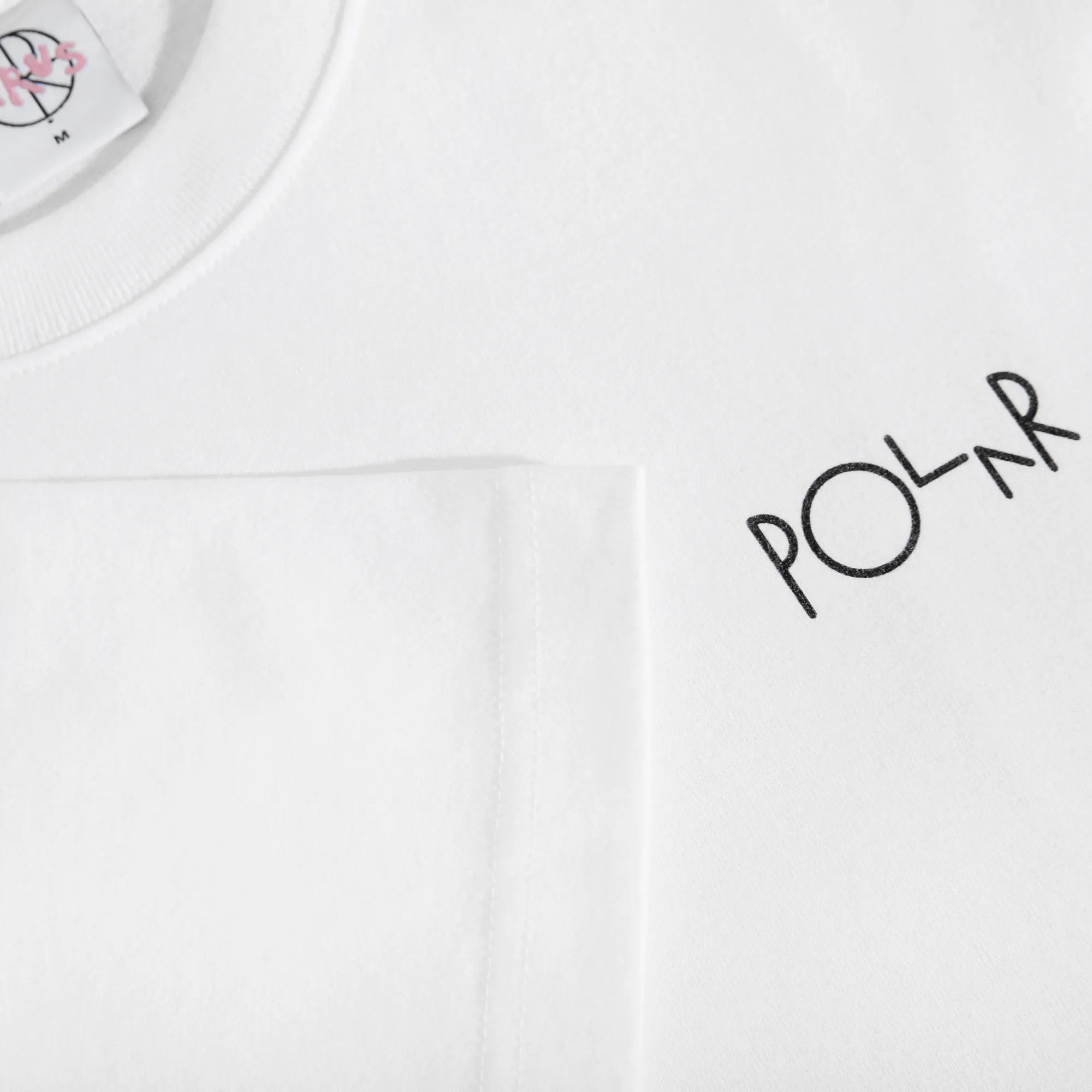 Fill Logo Tee | Ourselves Collage - White sold by Polar Skate product image thumbnail 3
