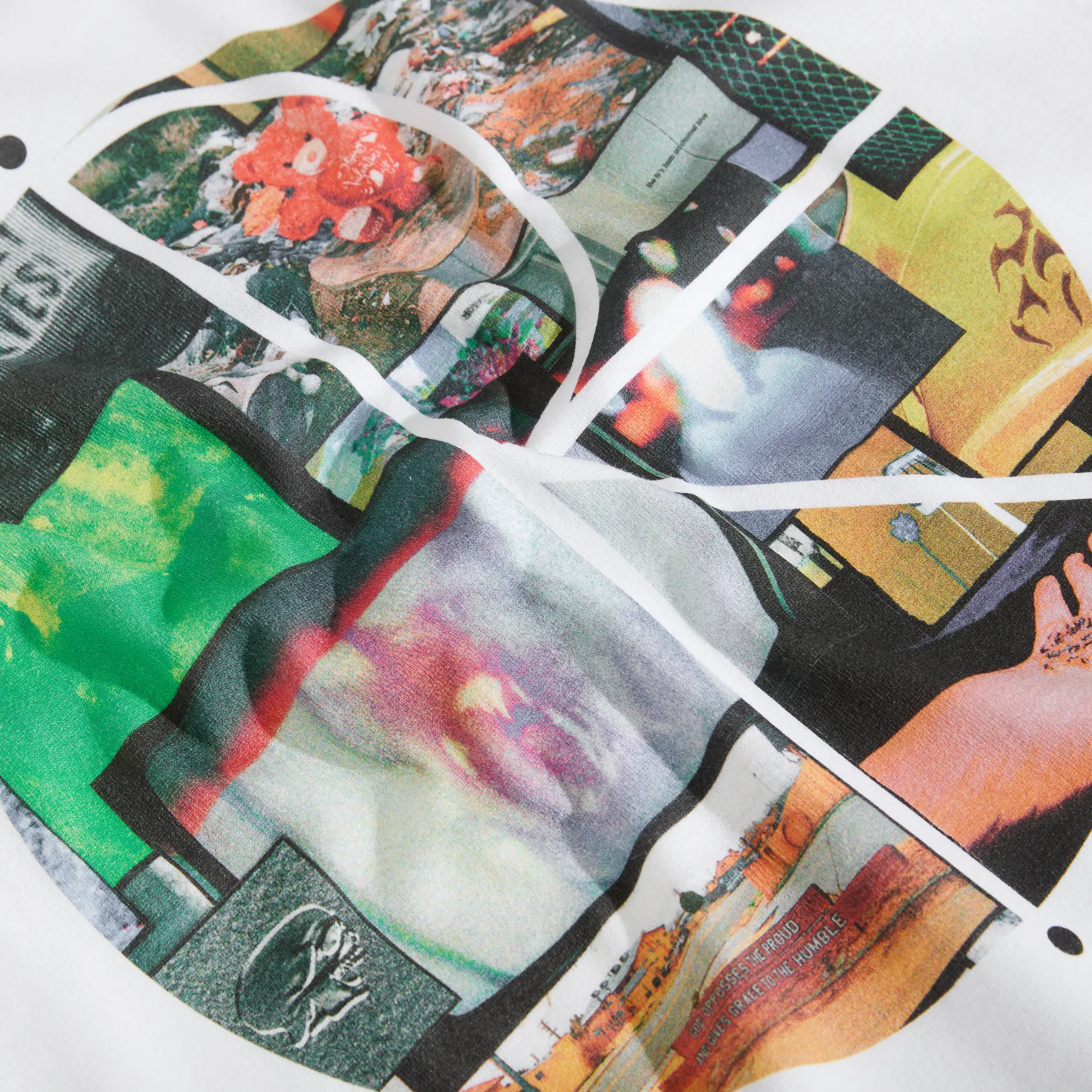 Fill Logo Tee | Ourselves Collage - White sold by Polar Skate product image thumbnail 4