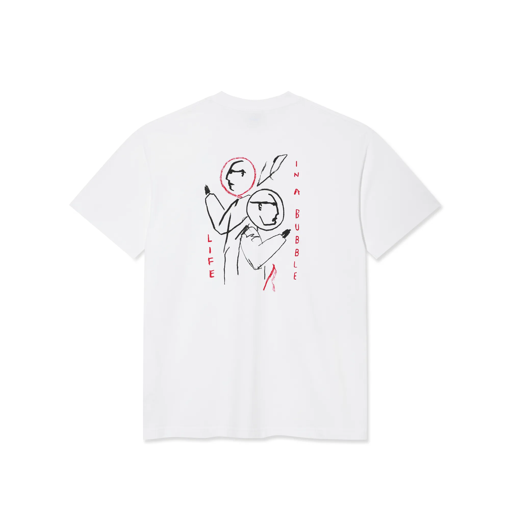 Tee | Life in a Bubble - White sold by Polar Skate product image thumbnail 2