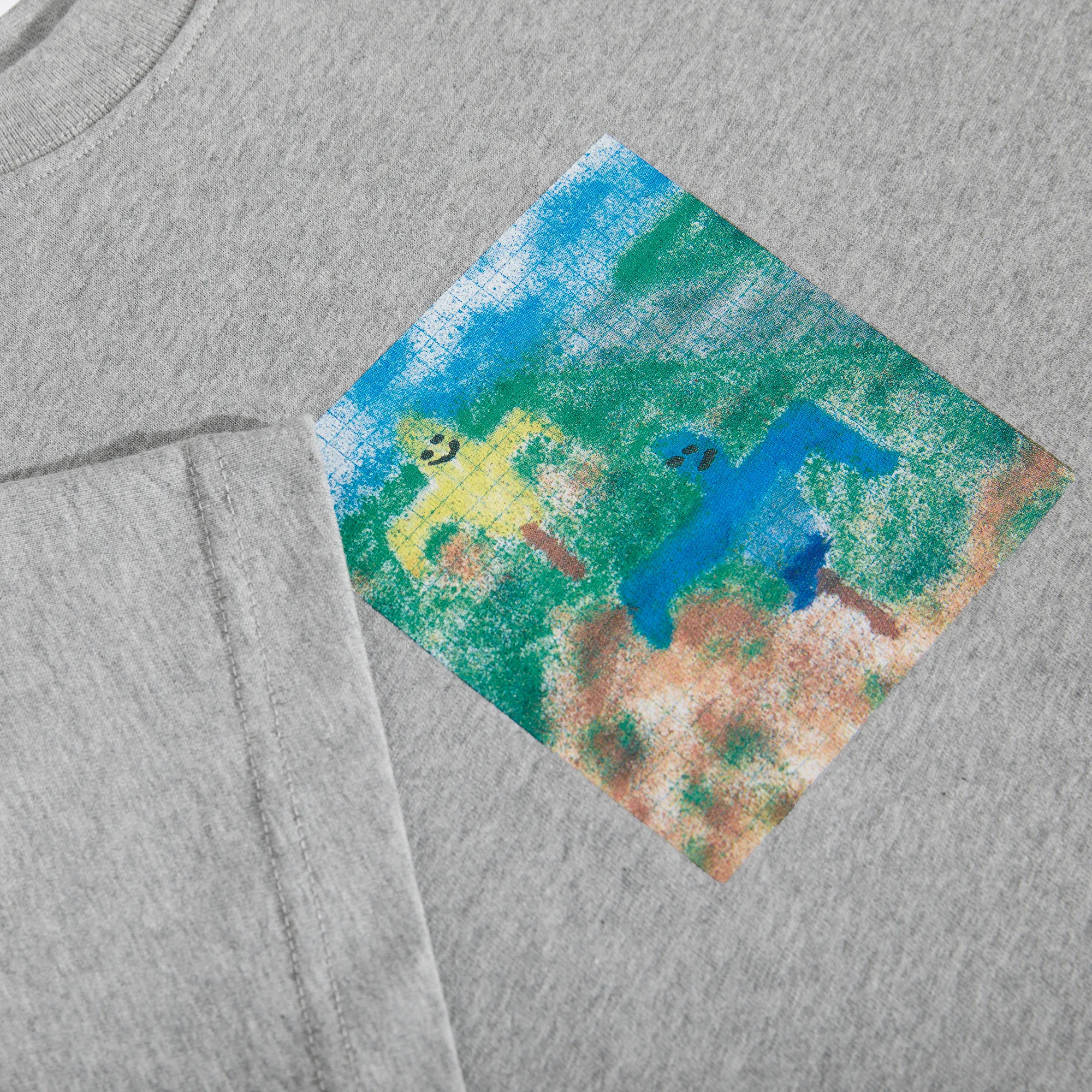 Tee | Scarecrow - Heather Grey sold by Polar Skate product image thumbnail 3