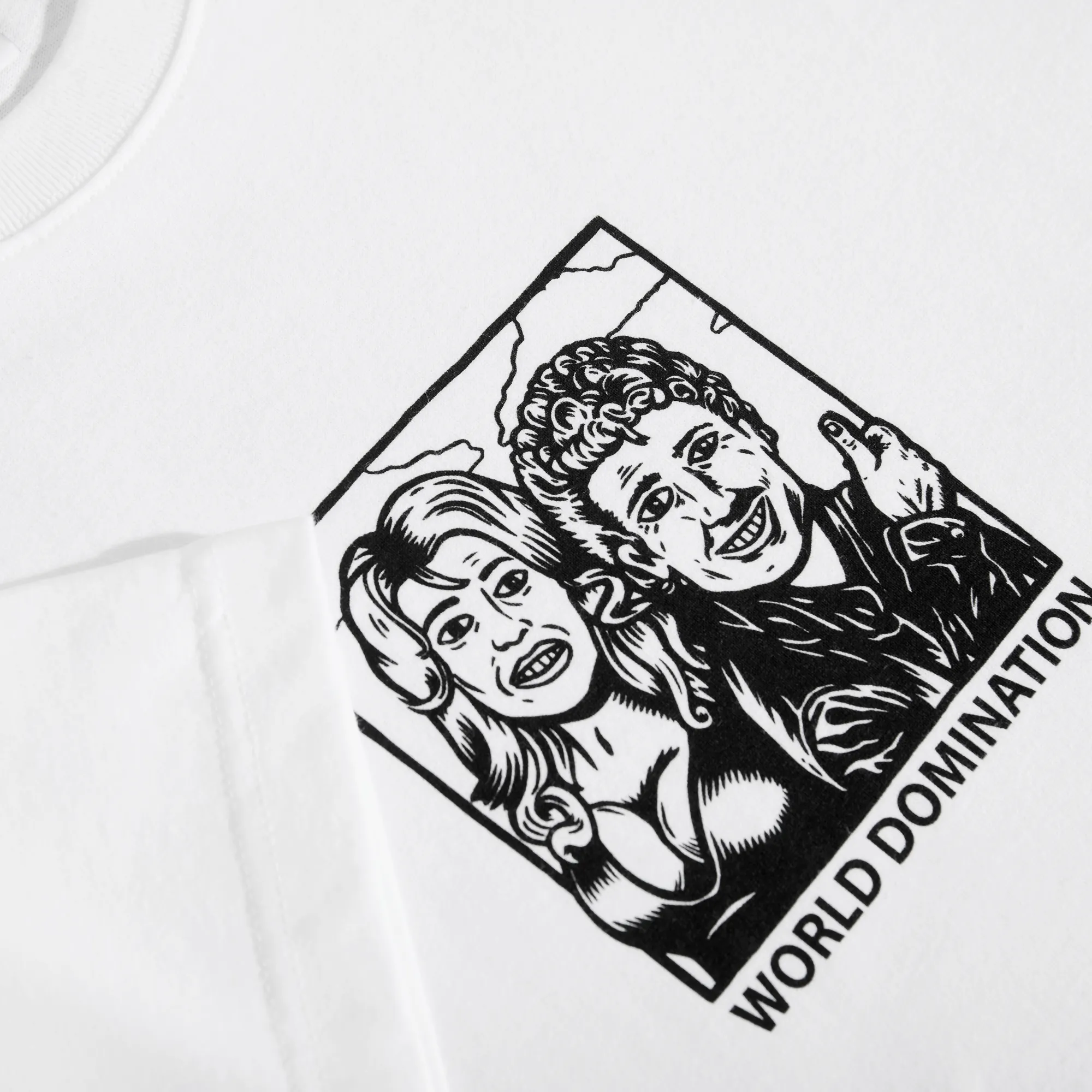 Tee | World Domination - White sold by Polar Skate product image thumbnail 3