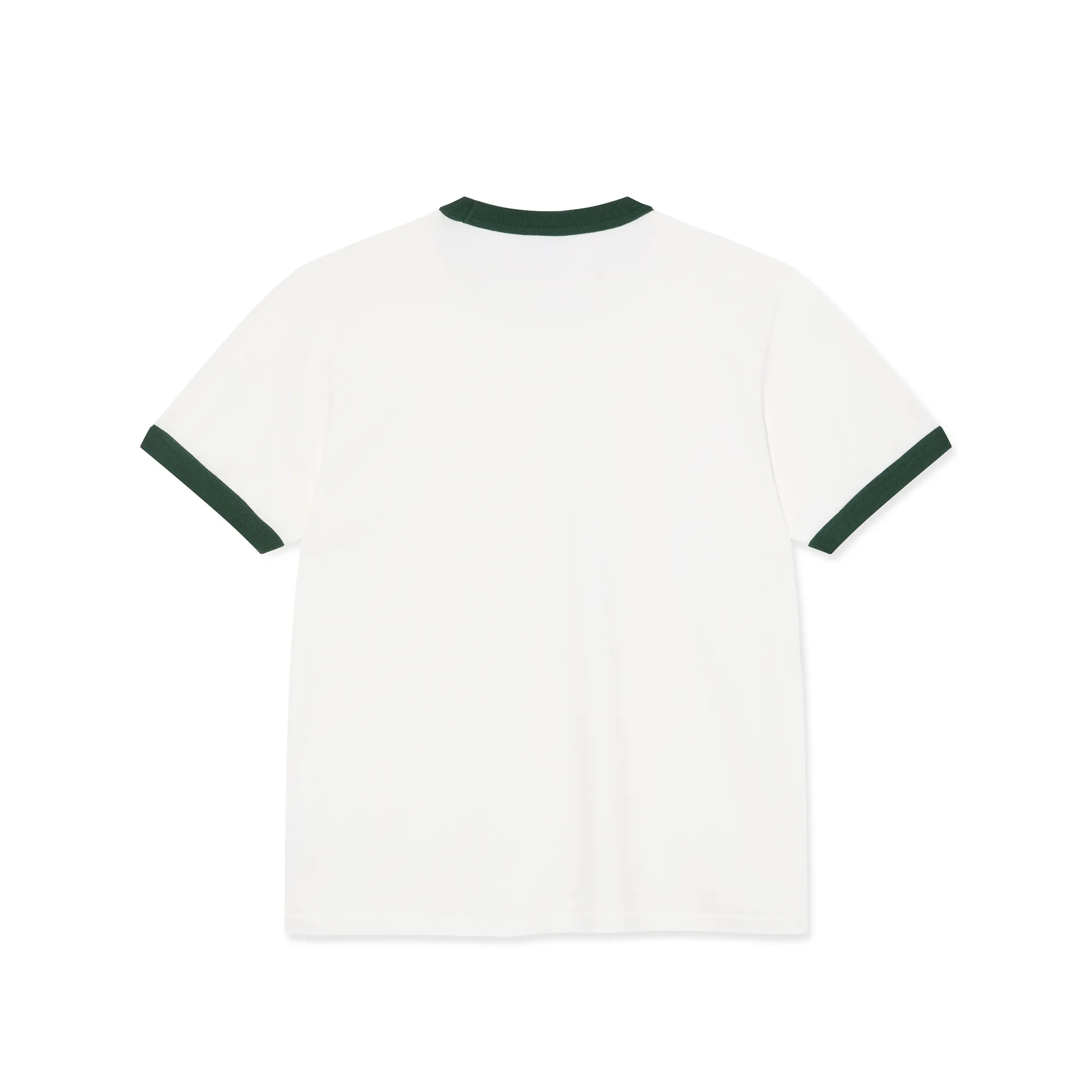 Ringer Tee - Cloud White / Dark Green sold by Polar Skate product image thumbnail 2