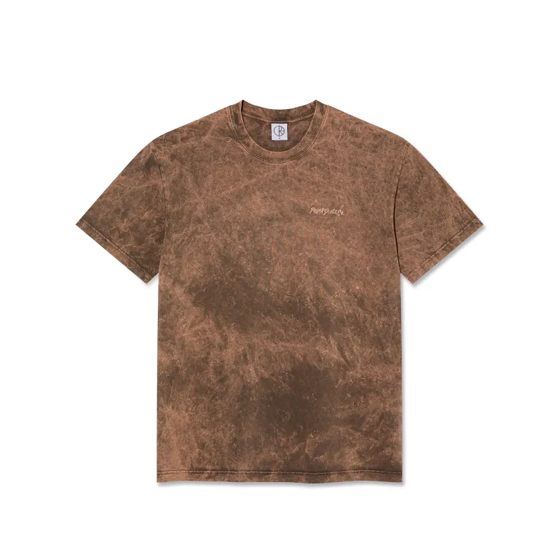 Acid Tee | Surf Logo - Brown sold by Polar Skate