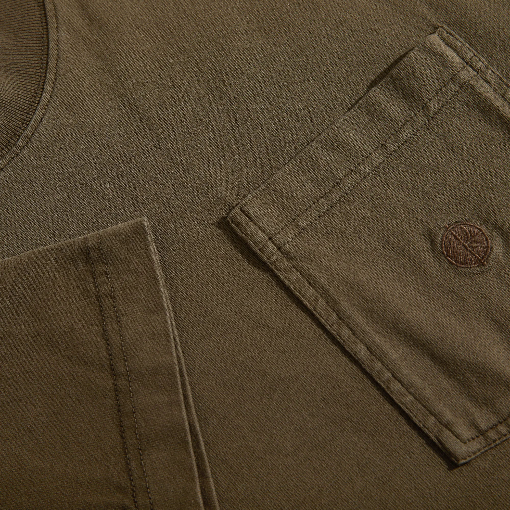 Pocket Tee - Brown sold by Polar Skate product image thumbnail 3