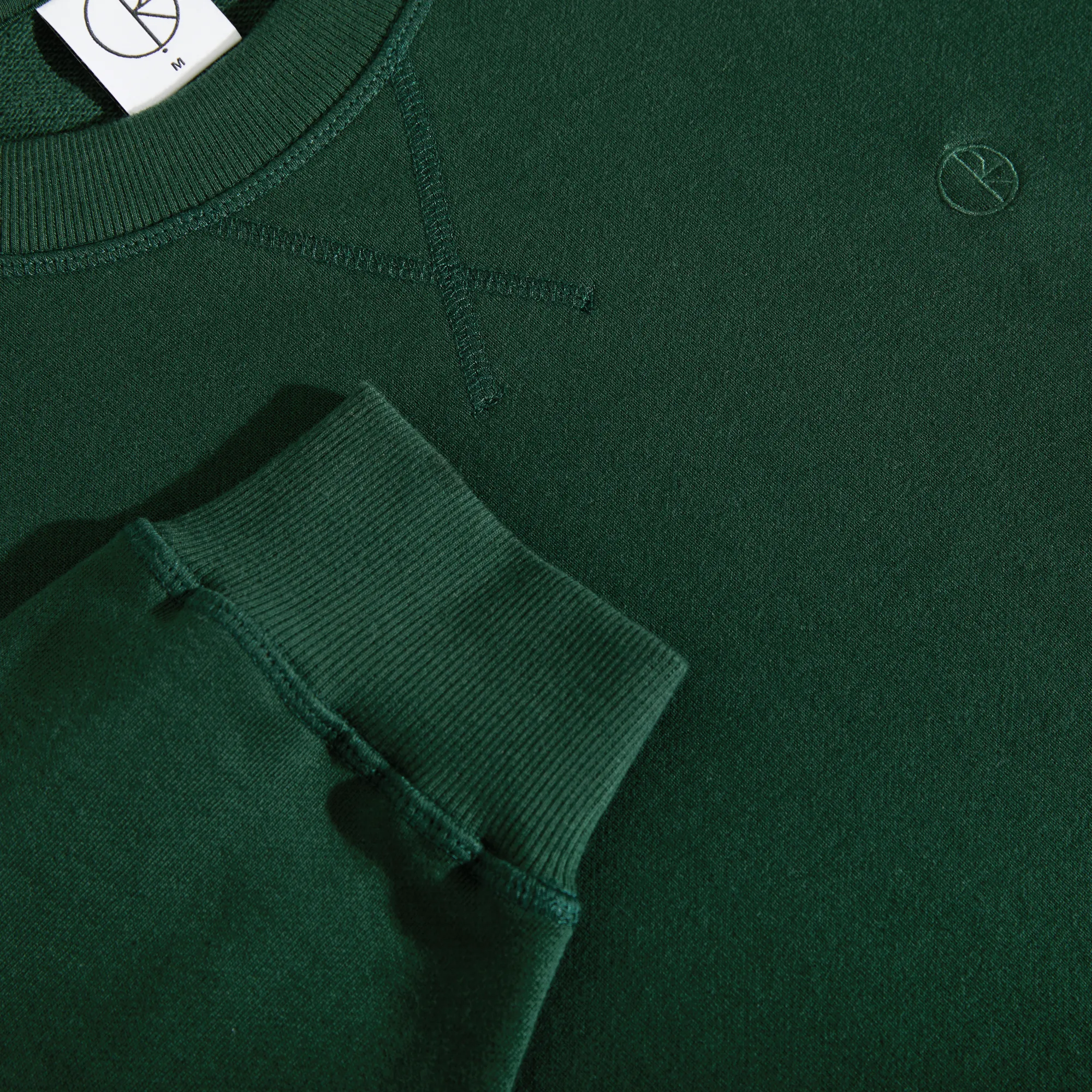 Frank Crewneck - Dark Green sold by Polar Skate product image thumbnail 3