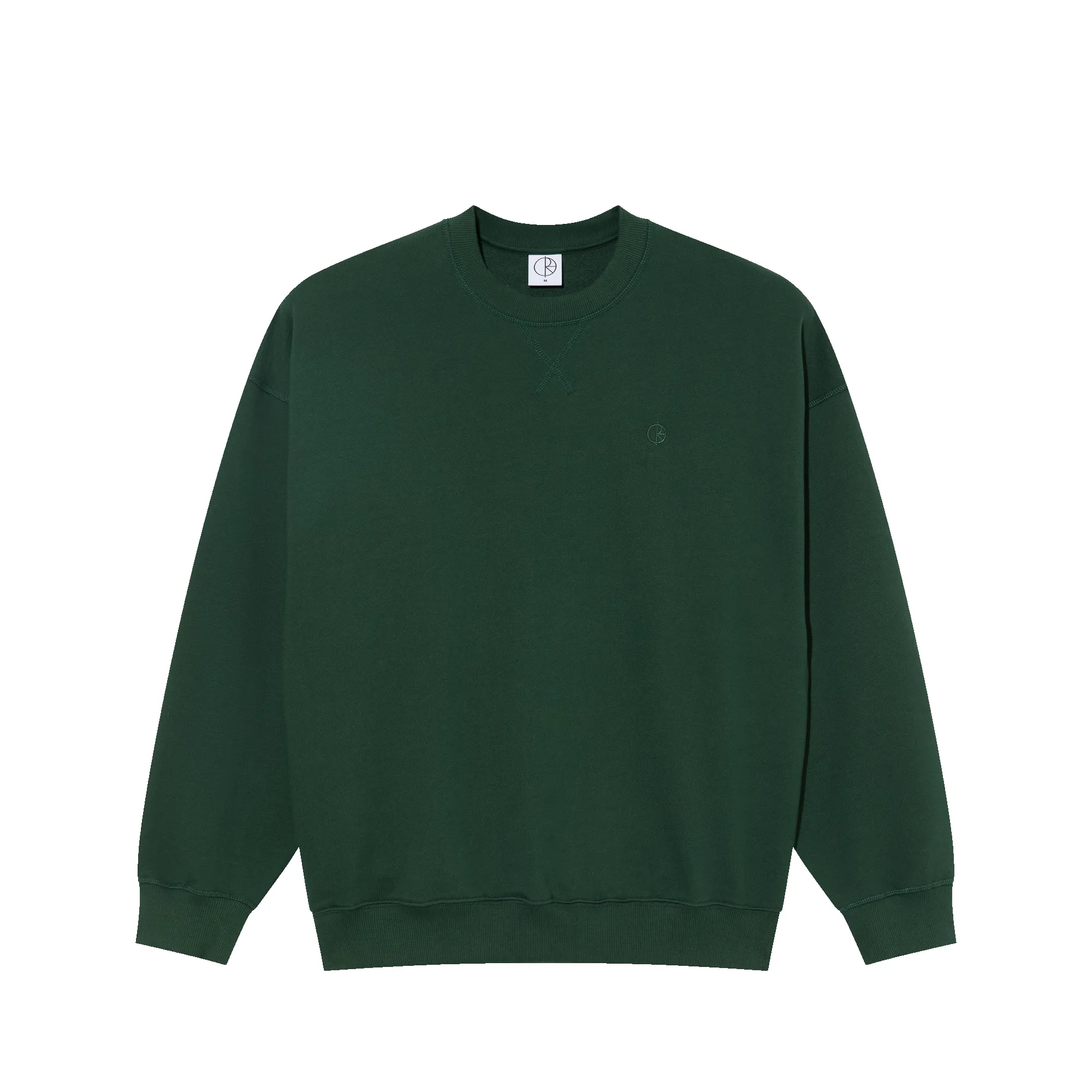 Frank Crewneck - Dark Green sold by Polar Skate