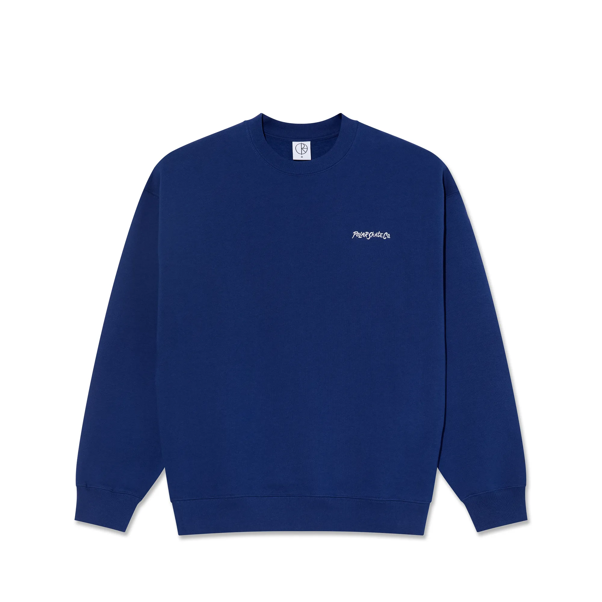 Dave Crewneck - Deep Royal Blue sold by Polar Skate