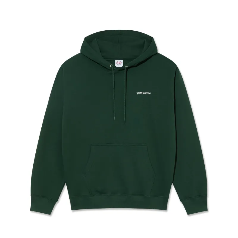 Dave Hoodie | Dual Living - Dark Green sold by Polar Skate